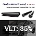 Mkbrother® Car Window Tint Film - 35% VLT 36