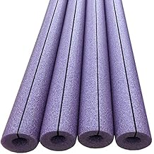 Honor Traders Clamp On Foam Noodles for Padding or Bumper 4 Pack Purple