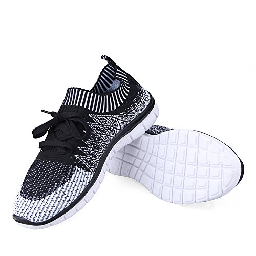 eyeones Men's Lightweight Running Shoes Walking Breathable Athletic Casual Sneakers