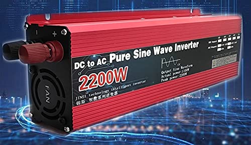 Pure Sine Wave Inverter 12V/24V to AC110V 220V Peak