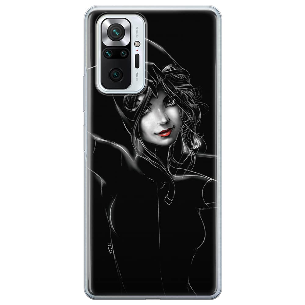ERT GROUP mobile phone case for Xiaomi REDMI NOTE 10 PRO original and officially Licensed DC pattern Catwoman 002 optimally adapted to the shape of the mobile phone, case made of TPU