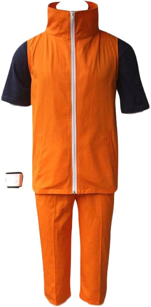Amazon Naruto Cosplay Costume Uzumaki Naruto 3nd Medium Clothing