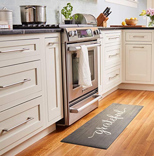 20"x55" Oversized Cushioned Anti-Fatigue Kitchen Runner Mat (Grateful)