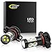 Cougar Motor 5202 5201 CREE LED Fog Light/DRL Bulbs TYPE 1 (European Type,Not for Japan vehicles) - 50W 5000K Bright White (Pack of two bulbs)