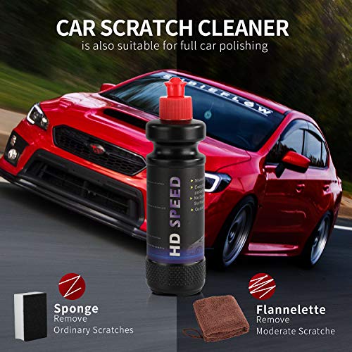 Quwei Car Paint Scratching Glass Stain Removal Polish Restore Blemishes to Repair Vehicle Surface - Thumbnail 3