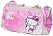 Hello Kitty Sports Duffle Bag, Pink, 20.5 x 11.8-Inch