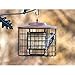 More Birds Squirrel-X Double Suet Feeder, Outdoor Wild Bird Feeder, Cage Bird Feeder, 2 Suet Cake Capacity