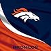 Skinit Decal Gaming Skin Compatible with PS4 Console - Officially Licensed NFL Denver Broncos Design
