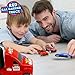 Big Mo's Toys Boys Truck - Transport Carrier Truck with Detachable Cab & Trailer and 6 Cars - Boy Gift Toy