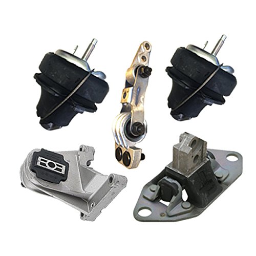 20012007 Volvo S80 V70 XC90 2.3/2.4/2.5L Engine Motor Mount Set 5PCS
