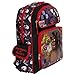 Five Nights at Freddys Large Backpack 16in Boys School Book Bag -Black Red