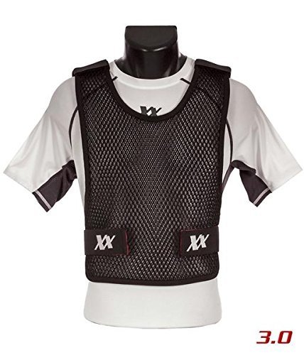 Maxx-Dri Vest 3.0 Body Armor Cooling Ventilation Airflow Tactical Vest (Black, 3XL/4XL 3-Pack)