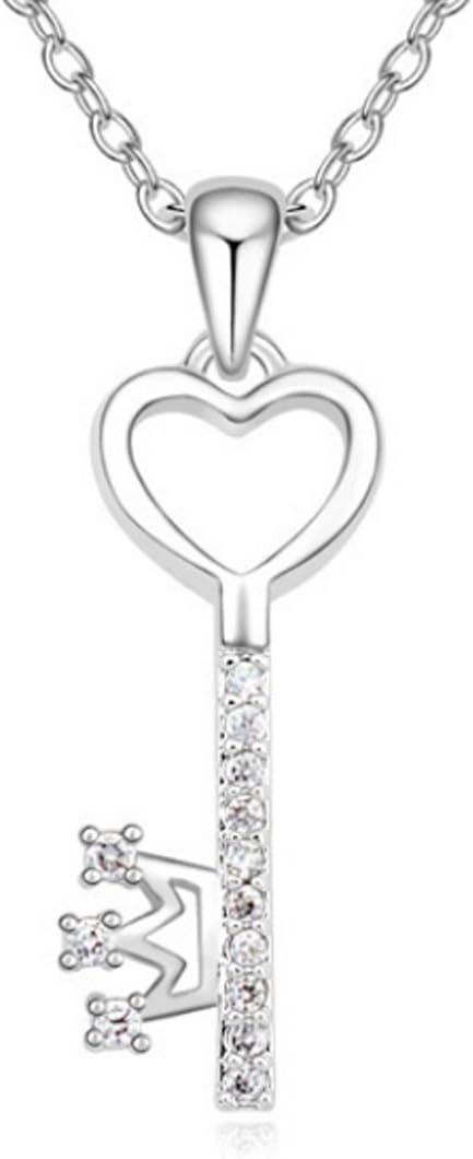 Lovely Land Special Heart Key Necklace