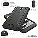 Poetic Revolution Series Rugged Hybrid Case with Built-in Screen Protector for Motorola Moto G4 - Black