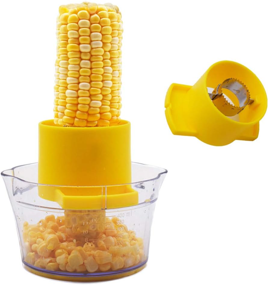 MultiFunction Cob Corn Stripper Peeler Kitchen & Dining
