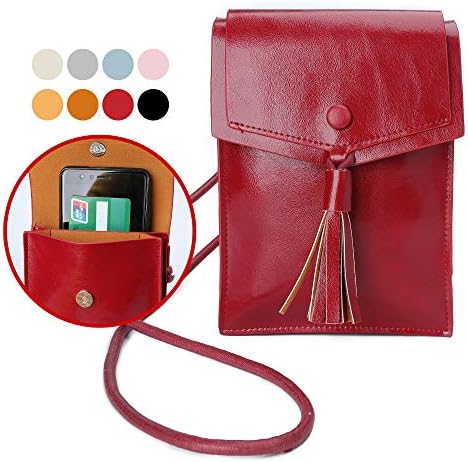 Kevancho Small Cell Phone Purse Wallet Crossbody Bag with Adjustable Strap for Girls Women