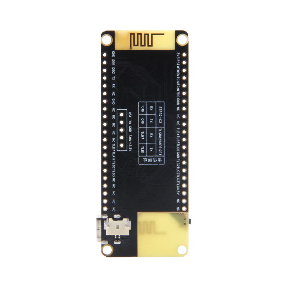 LILYGO T-Zigbee Dual MCU Development Board ESP32-C3 TLSR8258 Ultra Low Power IOT WiFi BLE Smart Control Module (T-Zigbee T- U2T Kit)