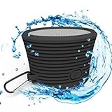 Waterproof Bluetooth Speaker - Portable and Rugged w/ Built-in Microphone