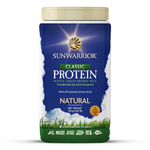 Sunwarrior - Classic Protein, Raw Wholegrain Brown Rice, Natural, 35 Servings