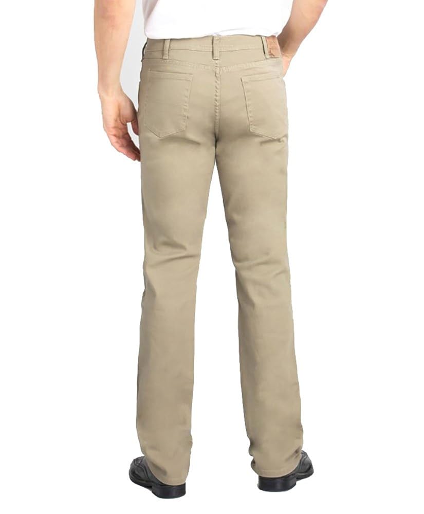 Men Khaki Cotton/Spandex Grand River 