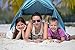 MonoBeach Baby Beach Tent Automatic Pop Up Shade Cabana Portable UV Sun Shelter, Blue