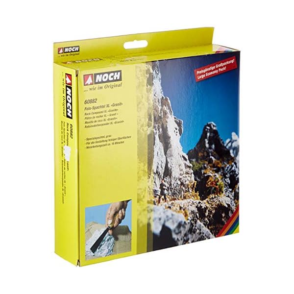 60882 Felsspachtel XL Granit, grau, 1000 g