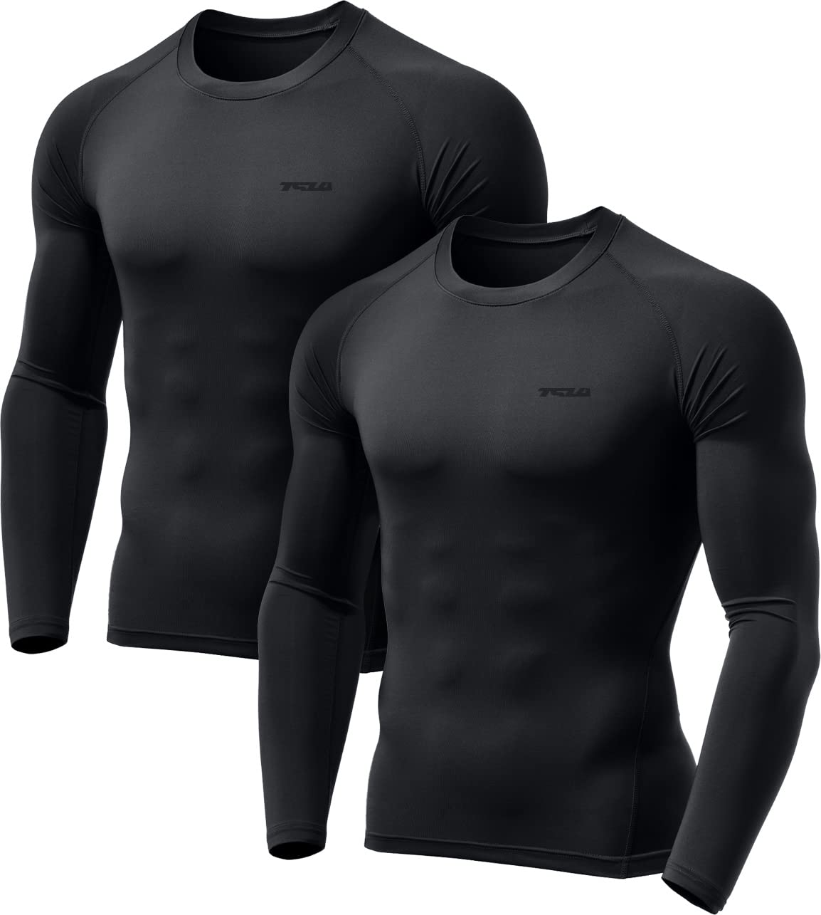 TSLA Men's Thermal Long Sleeve Compression