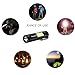 Zlimio 5 Packs LED Flashlights Bulk, 1000 Lumen Q5 COB LED Brightness Mode Torch Lamp Penlight, Powered by AA/14500