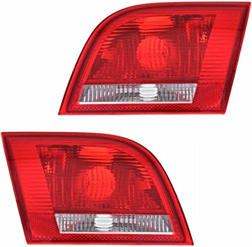 06-08 Audi A3 Left &amp; Right Set Tail Lamp Unit Assembles LID Mounted