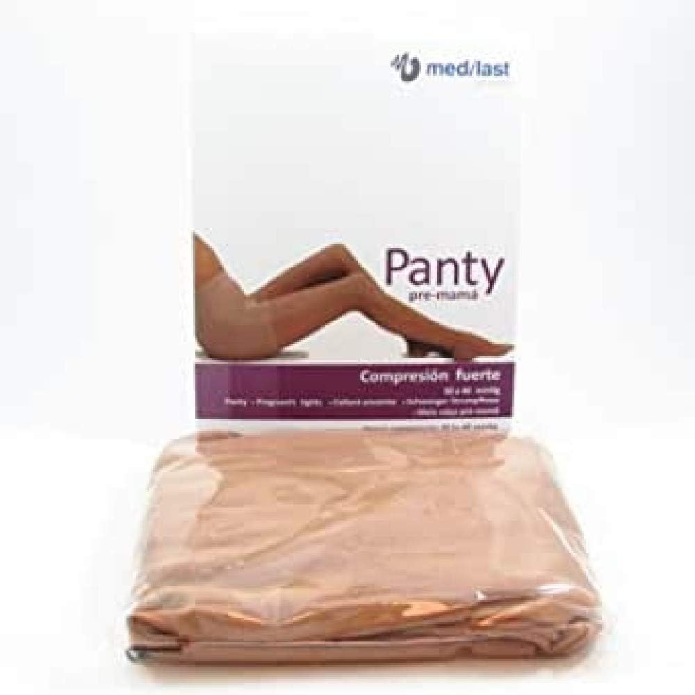 MEDIALAST Panty-E Comp.Strong Abdomen VOLUMINOUS P3 Pantyhose, Black, Women