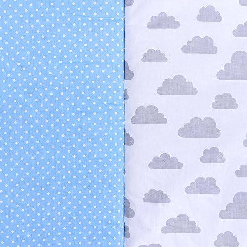 75 X 100 Cm Ou 100 X 100 Cm Chaud Et Moelleux Souple Lulando Garniture Pour Parc Bebe Tour De Parc Et Tapis De Protection Avec Rembourrage Lateral Matelas Et Linge