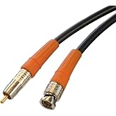BJC Coaxial Digital Audio Cable (3 Foot, RCA to BNC, Black)