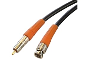 BJC Coaxial Digital Audio Cable (3 Foot, RCA to BNC, Black)