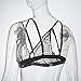 FAPIZI ♥ Lingerie ♥ Women Lingerie Floral Sheer Lace Bra Top Seamless Bralette Cup Wireless Bra (XL, Army Green)