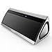 Aolaifo 3D HD Bluetooth Speakers with 10 HoursPlaytime/Passive Sub Woofer/Built-in Mic (Silver)