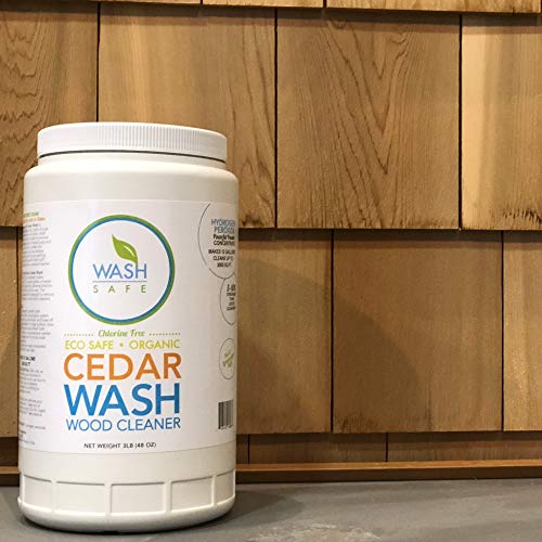 Wash Safe Industries CEDAR WASH EcoSafe And Organic Wood Cleaner, 3 Lb