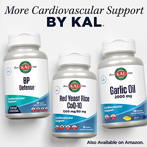 KAL Magnesium Taurate 400mg Plus CoEnzyme Vitamin B6, Chelated ...