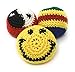 Hacky Sacks - Footbags (3 Pack) with Cool Knitted Designs, Filled with Plastic Beads and Styrofoam Balls for Better Play