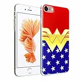 iPhone 7 Plus Case, DURARMOR FlexArmor Vintage Wonder Woman Flexible Bumper ScratchSafe TPU Thin Case Shock Absorbing Protector Cover for iPhone 7 Plus 5.5