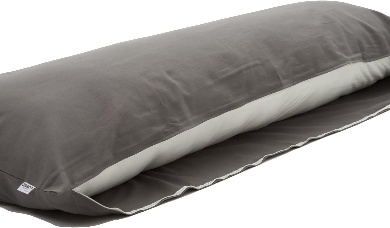 Comodo Body Pillow Cover with Zipper (Made in Japan / 63 x 20 inch (150 x 50cm) / Gray) Dakimakura Pillow (Anime/Maternity) 100% Cotton CMC9150R - Washable