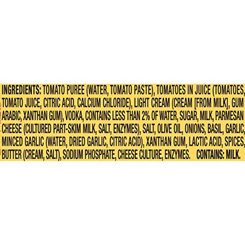 Classico Vodka Pasta Sauce (24 oz Jar) Pricepulse