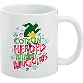 Elf Movie Cotton-Headed Ninny-Muggins Ceramic Coffee Mug, Novelty Gift Mugs for Coffee, Tea and Hot Drinks, 11oz, White
