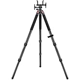 Trakiom Tripod Carbon Fiber Tripod Rest - Sturdy Frame, Lightweight, Adjustable Legs, Hands-Free Operation for Outdoors