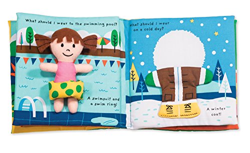 Melissa & Doug Soft Activity Baby Book - What Should I Wear?