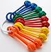 Pull Ties Reusable Bag Storage Sealer - Seal Bread, Cereal, Frozen, Plastic Bags Tight(original shorter length version)