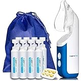 New! 2020 Model Mypurmist Free Ultrapure Handheld Personal Steam Inhaler (Cordless), Vaporizer and Humidifier