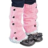 FEITONG® Baby Kids Toddlers Girls Crochet Knitted Lace Boot Cuffs Toppers Leg Warmer Socks