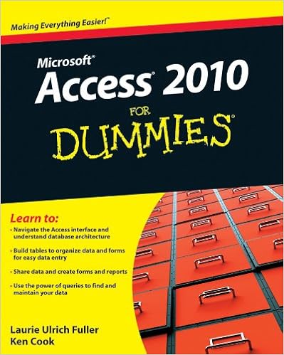 Access 2010 For Dummies