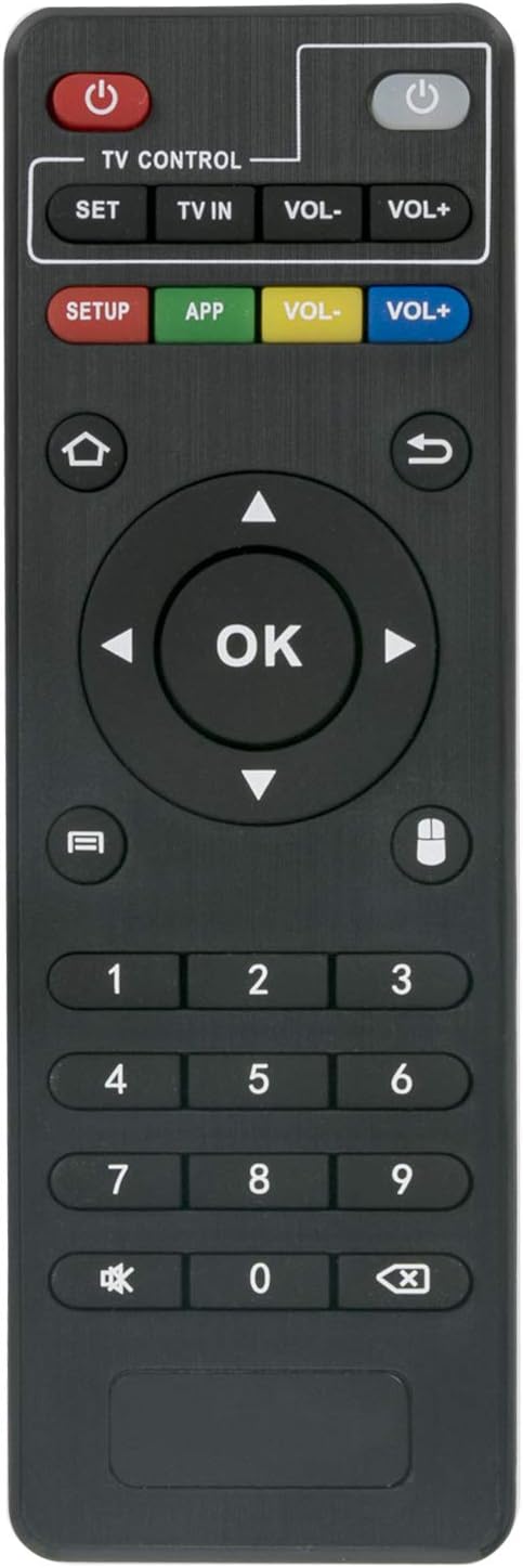 ALLIMITY Remote Control Replaced for MXQ Android TV Box MXQ-4K MXQ-Pro RK3229 T95X T95 T95M T95N T95-S1 T95-S2 H96 H96-Pro+ X96 X96-MINI M9C-MINI MX9 M8 M8C M8S M9C M10