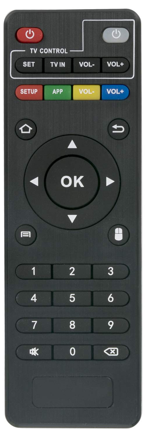 ALLIMITY Remote Control Replaced for MXQ Android TV Box MXQ-4K MXQ-Pro RK3229 T95X T95 T95M T95N T95-S1 T95-S2 H96 H96-Pro+ X96 X96-MINI M9C-MINI MX9 M8 M8C M8S M9C M10